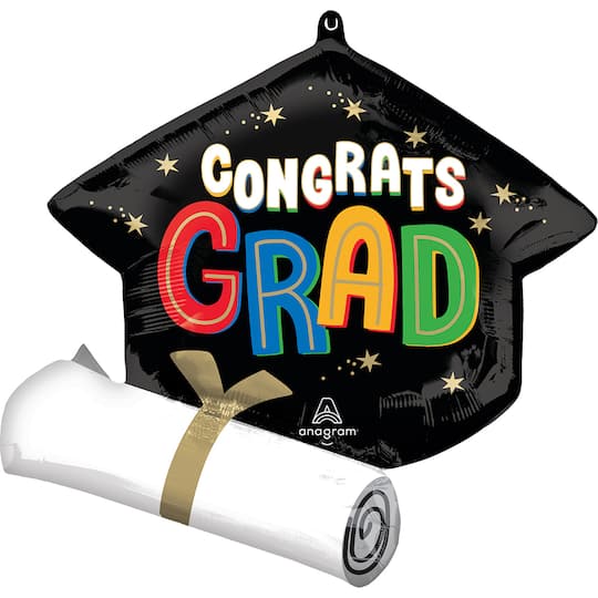 25" Bright Future Grad Foil Balloon